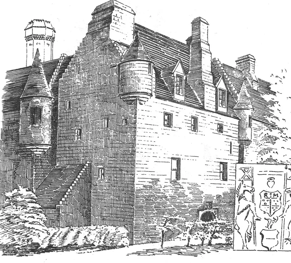 Skelmorlie Castle, the local landmark of PA17