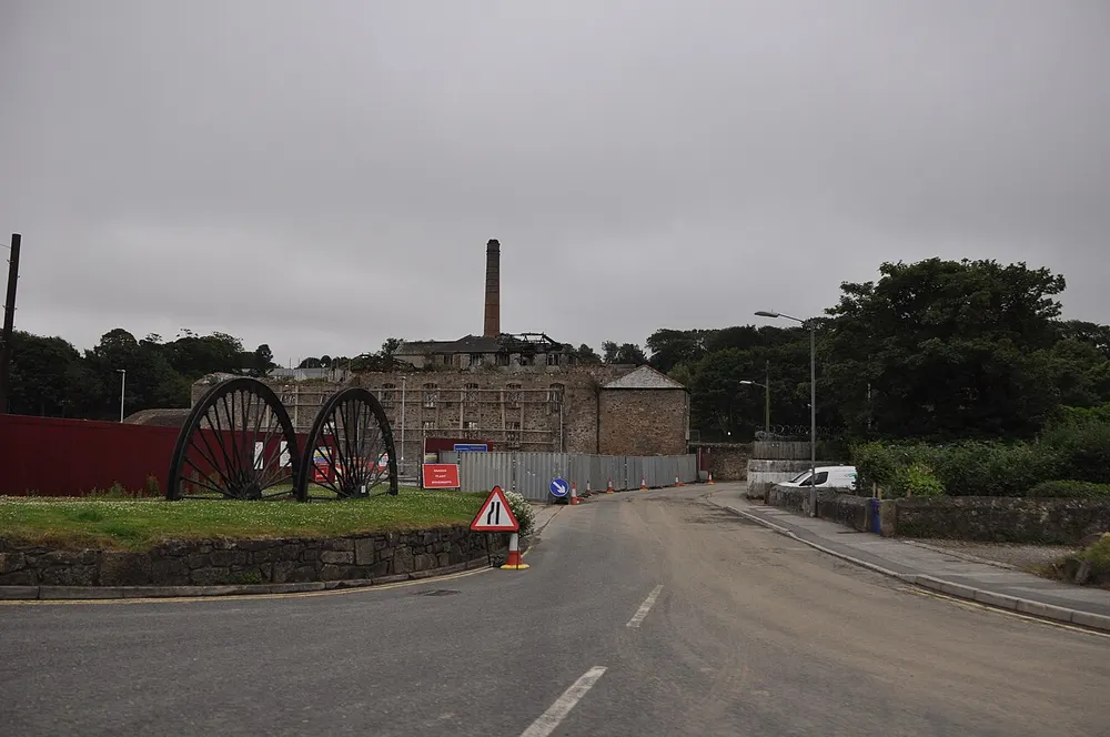 Plain-an-Gwarry, the local landmark of TR15